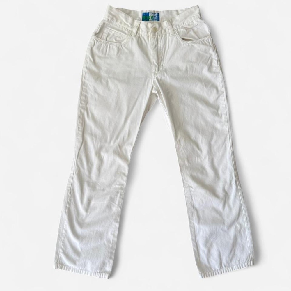 Vintage Y2K Roxy white straight leg pants